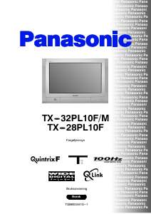 Bruksanvisning Panasonic TX-32PL10FM TV