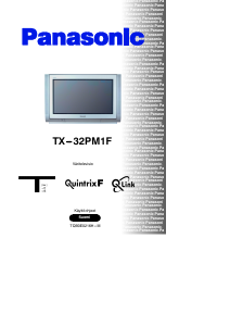 Käyttöohje Panasonic TX-32PM1F Televisio