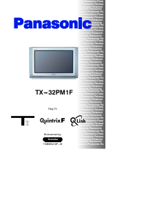 Bruksanvisning Panasonic TX-32PM1F TV