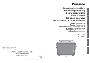 Manual Panasonic NT-ZP1 Toaster