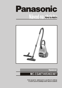 Návod Panasonic MC-CG463 Vysávač