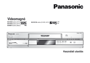 Használati útmutató Panasonic NV-HV50EG Videofelvevő
