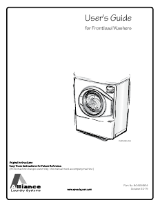 Manual Speed Queen AFNE9BSP113TW01 Washing Machine