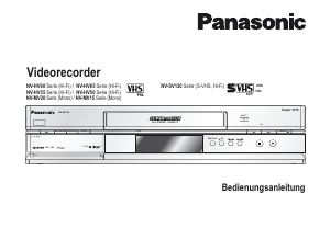 Bedienungsanleitung Panasonic NV-HV65 Videorecorder