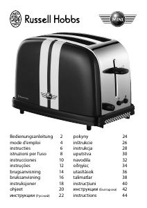 Manual Russell Hobbs 18516-56 Mini Classic Toaster