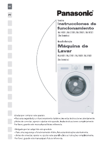 Manual Panasonic NA-107GC1 Máquina de lavar roupa