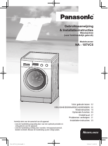 Handleiding Panasonic NA-107VC5WGN Wasmachine