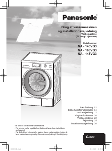 Brugsanvisning Panasonic NA-148VG3 Vaskemaskine
