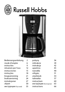 Manual Russell Hobbs 12693-56 Futura Memo Máquina de café