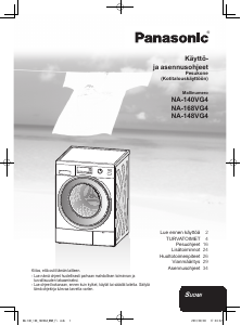 Käyttöohje Panasonic NA-148VG4 Pesukone