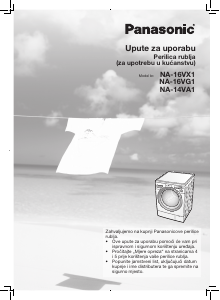 Priručnik Panasonic NA-14VA1 Stroj za pranje rublja