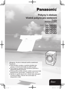 Manuál Panasonic NA-168VG2 Pračka