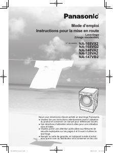 Mode d’emploi Panasonic NA-168VG2 Lave-linge