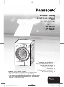 Instrukcja Panasonic NA-168VX4 Pralka
