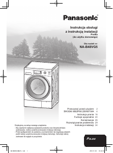 Instrukcja Panasonic NA-B48VG5 Pralka