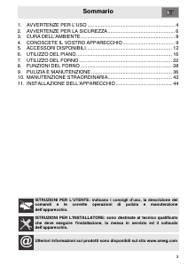 Manuale Smeg A1PYID-7 Cucina