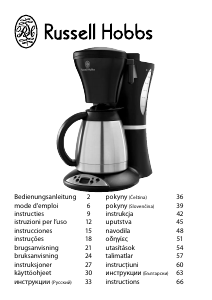 Bedienungsanleitung Russell Hobbs 13895-56 Stylo Digital Kaffeemaschine