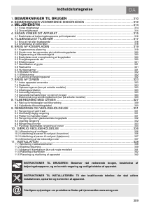 Brugsanvisning Smeg C92IPBL9 Komfur