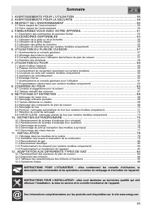 Mode d’emploi Smeg CG92X8 Cuisinière
