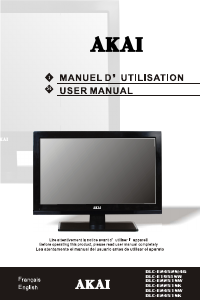 Bruksanvisning Akai DLC-E2251SK LED TV