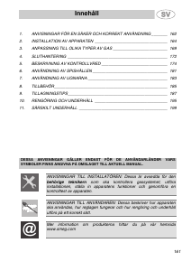 Bruksanvisning Smeg CS120A-6 Spis