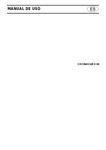 Manual de uso Smeg CS72NL-5 Cocina