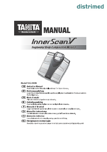 Mode d’emploi Tanita BC-545N InnerScan V Pèse-personne