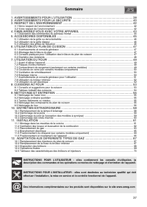 Mode d’emploi Smeg SCB60GX9 Cuisinière