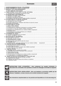 Mode d’emploi Smeg SCB60MX8 Cuisinière