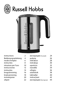 Manual de uso Russell Hobbs 14684-56 Allure Hervidor