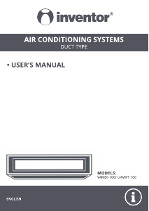 Handleiding Inventor V4MDI-100 Airconditioner