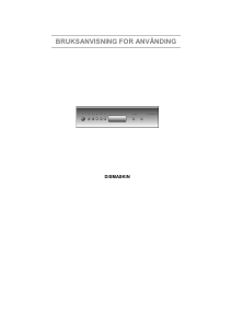 Bruksanvisning Smeg PLA4648XD Diskmaskin