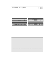 Manual de uso Smeg PLA6051B Lavavajillas