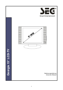 Handleiding SEG Georgia LCD televisie