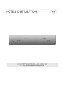 Mode d’emploi Smeg PLA6147G Lave-vaisselle