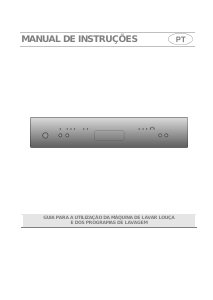 Manual Smeg PLA6147G Máquina de lavar louça