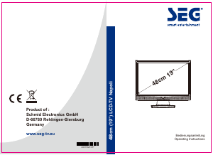 Handleiding SEG Napoli LCD televisie