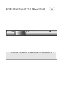 Bruksanvisning Smeg ST149 Diskmaskin