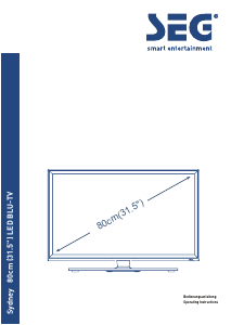 Handleiding SEG Sydney LCD televisie