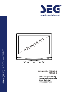 Handleiding SEG Torino LCD televisie
