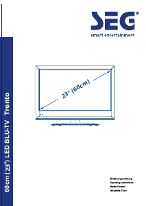 Mode d’emploi SEG Trento Téléviseur LCD