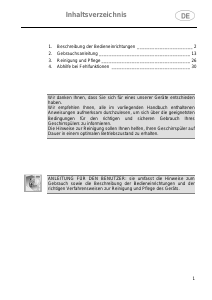 Bedienungsanleitung Smeg ST649 Geschirrspüler