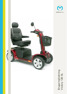 Brugsanvisning Pride Victory 130 XL El-scooter