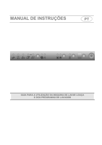 Manual Smeg STL827A Máquina de lavar louça