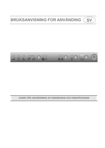 Bruksanvisning Smeg STL827A Diskmaskin