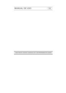Manual de uso Smeg WT1123-1 Lavavajillas