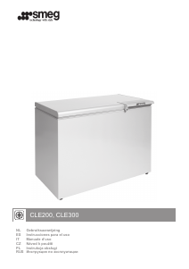 Manual de uso Smeg CLE300LF Congelador