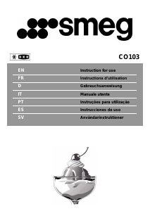 Manual Smeg CO103 Congelador