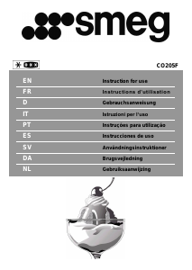 Brugsanvisning Smeg CO205F Fryser