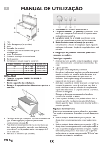 Manual Smeg CO300 Congelador